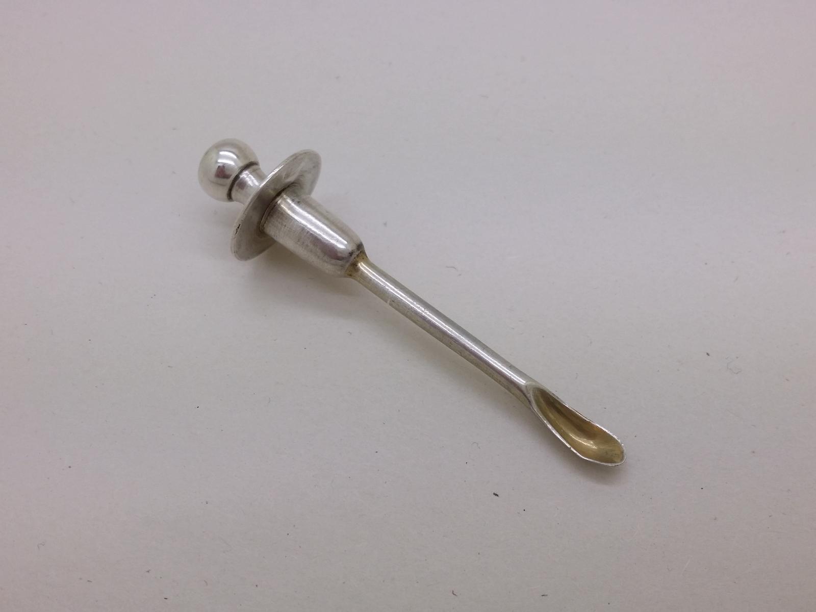 Victorian 1899 Sterling Silver Cayenne Pepper Spoon Hallmarked London (1 of 6)