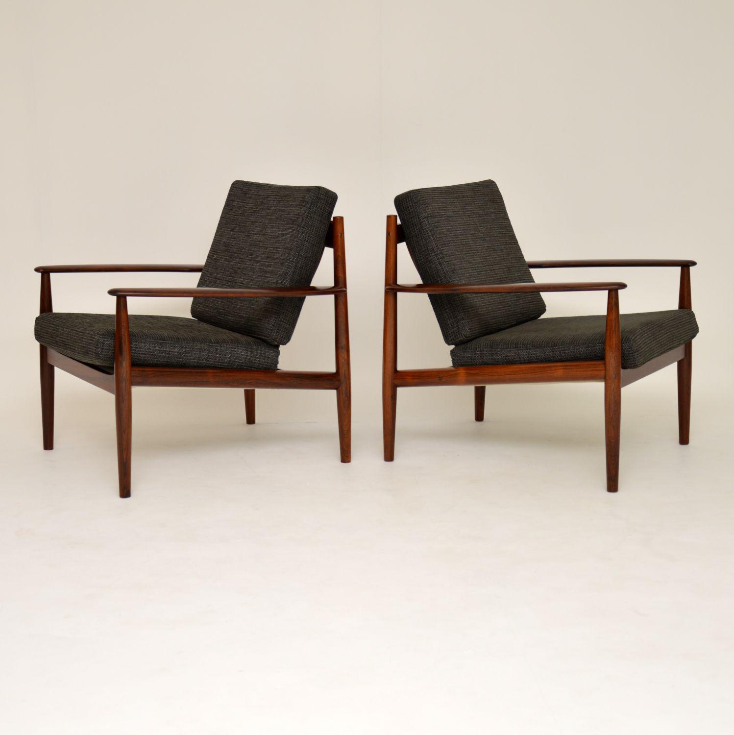 1960’s Pair of Danish Rosewood Armchairs by Grete Jalk (1 of 12) 1960’s Pair of Danish Rosewood Armchairs by Grete Jalk (1 of 12)