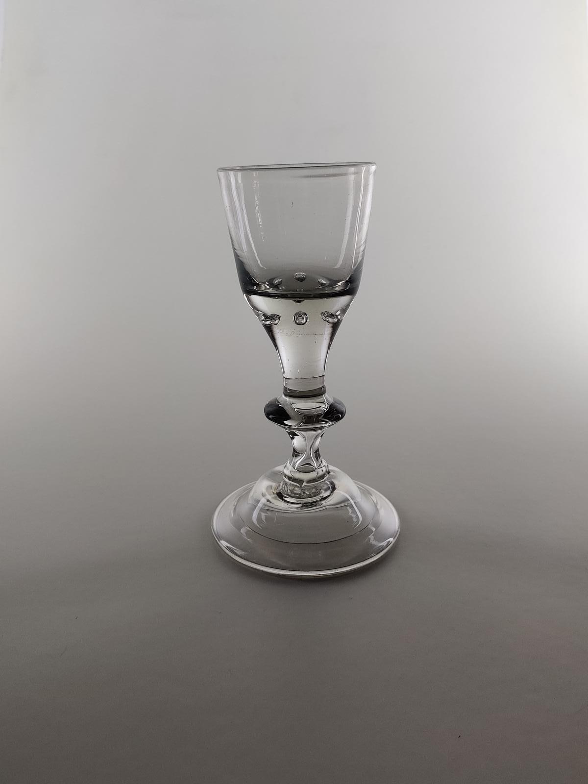 English Georgian Baluster Wine Glass (1 of 10)