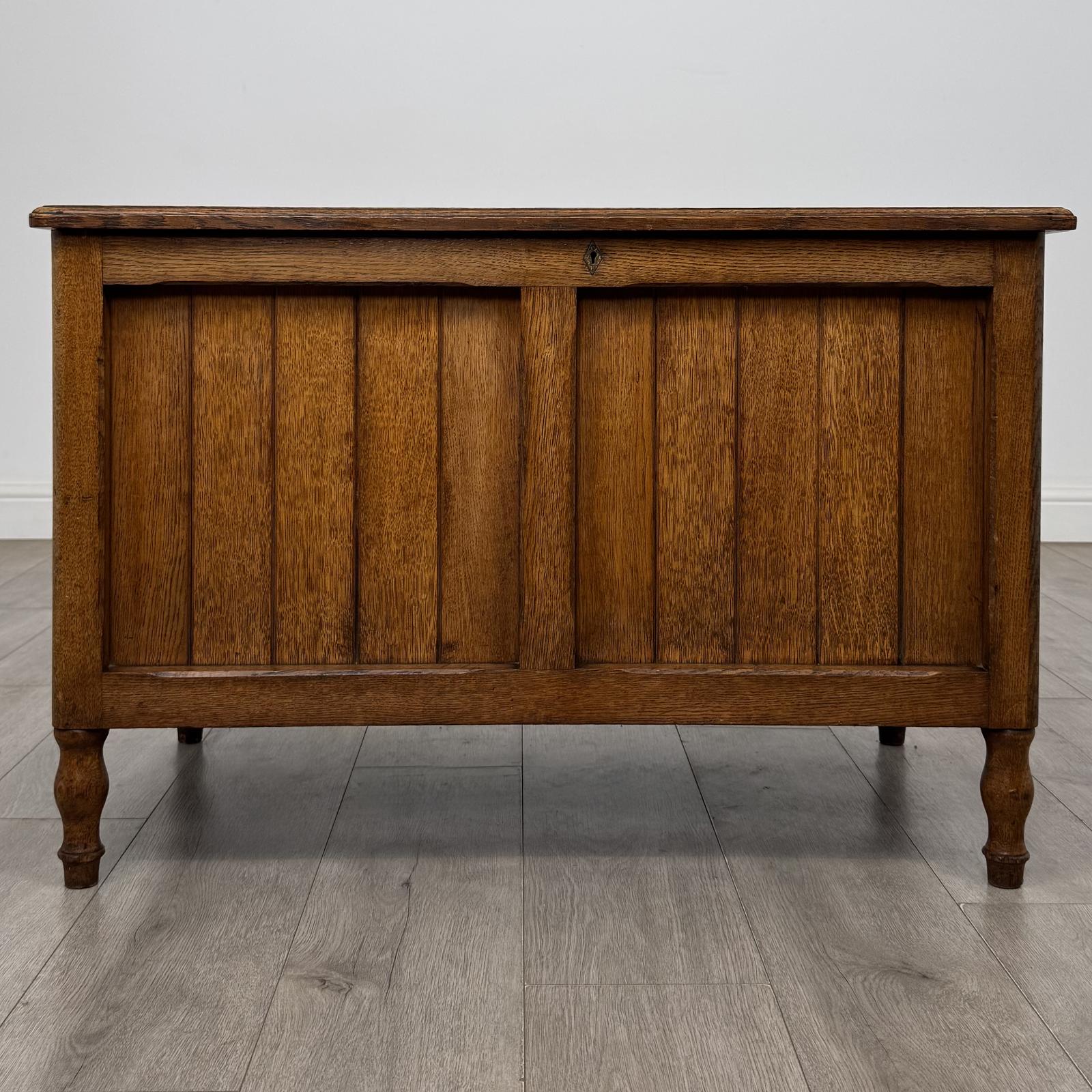 Antique 20th Century Arts & Crafts Blanket Box In Golden Oak (1 of 10) Antique 20th Century Arts & Crafts Blanket Box In Golden Oak (1 of 10)