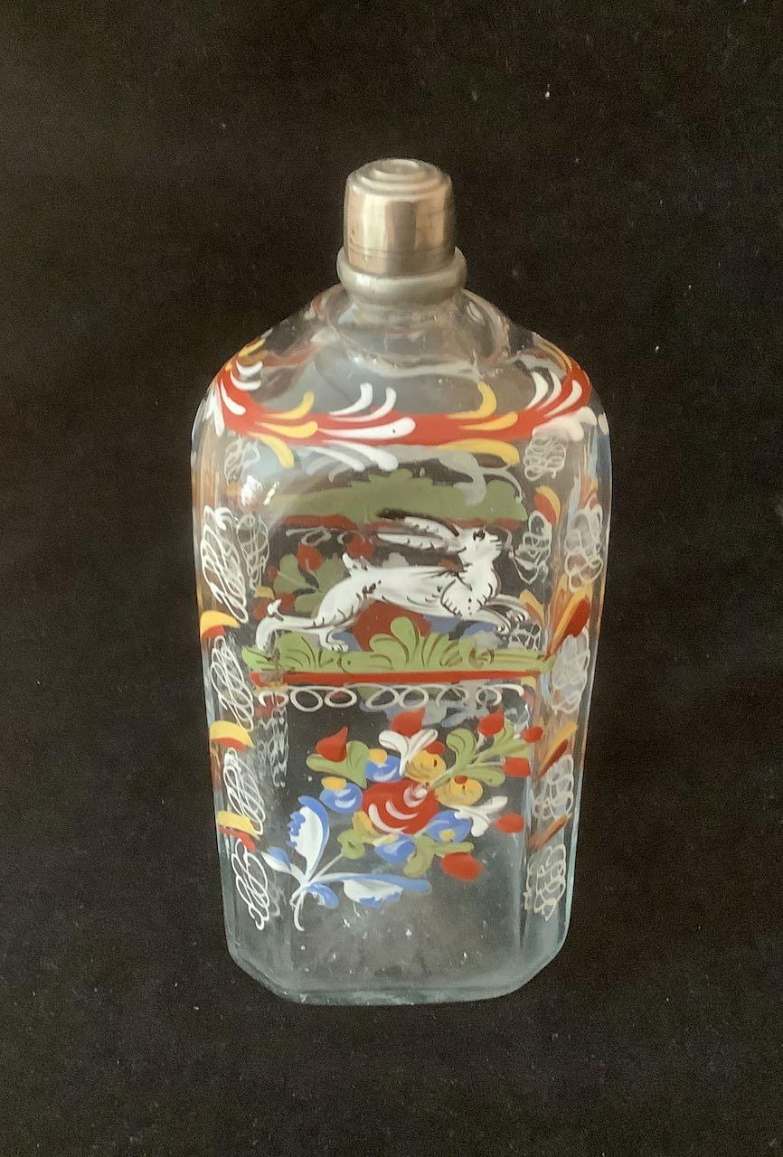 Rare 18th Century Hunting Flask (1 of 7) Rare 18th Century Hunting Flask (1 of 7)