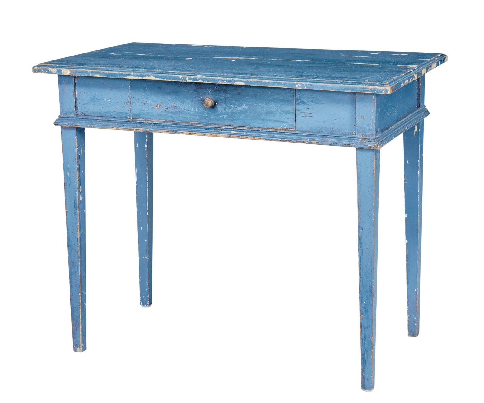 19th Century Hand Painted Swedish Side Table (1 of 9)