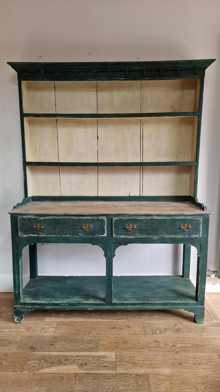 Georgian Painted Dresser (1 of 8)