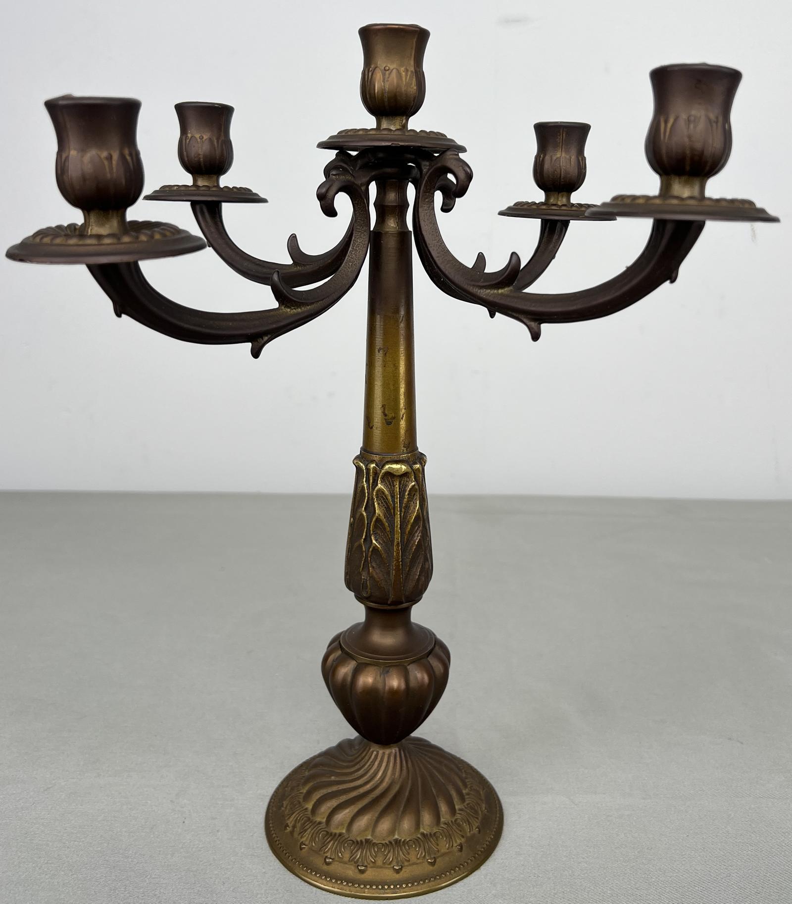Candelabra Vintage Italian 5 Arm Decorative Candle Holder (1 of 11) Candelabra Vintage Italian 5 Arm Decorative Candle Holder (1 of 11)