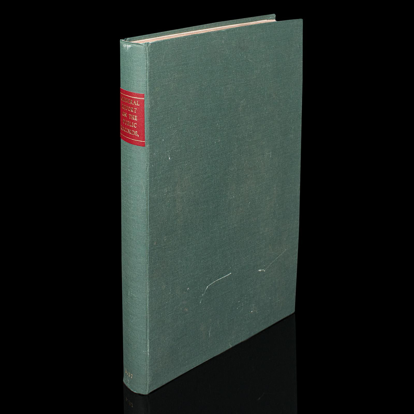 Large Antique Reference Book, Public Records, English, Parliament, William IV (1 of 12)