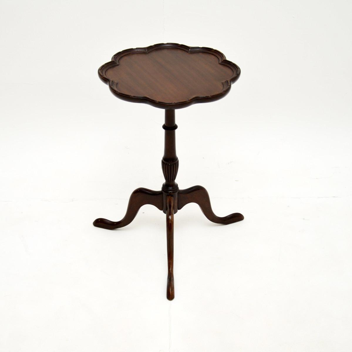 Antique Mahogany Wine Table (1 of 5)