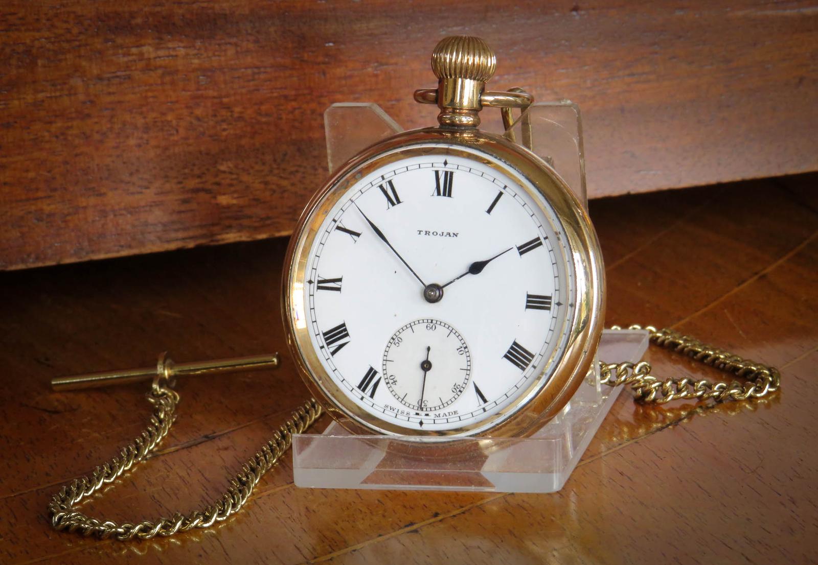 Pocket Watch: 1920s Trojan Pocket Watch by Armand Jeanneret (1 of 6)