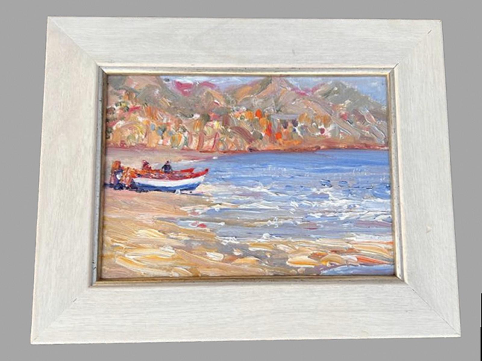 Paula Nightingale - Oil on Board - Spanish Beach (1 of 4) Paula Nightingale - Oil on Board - Spanish Beach (1 of 4)
