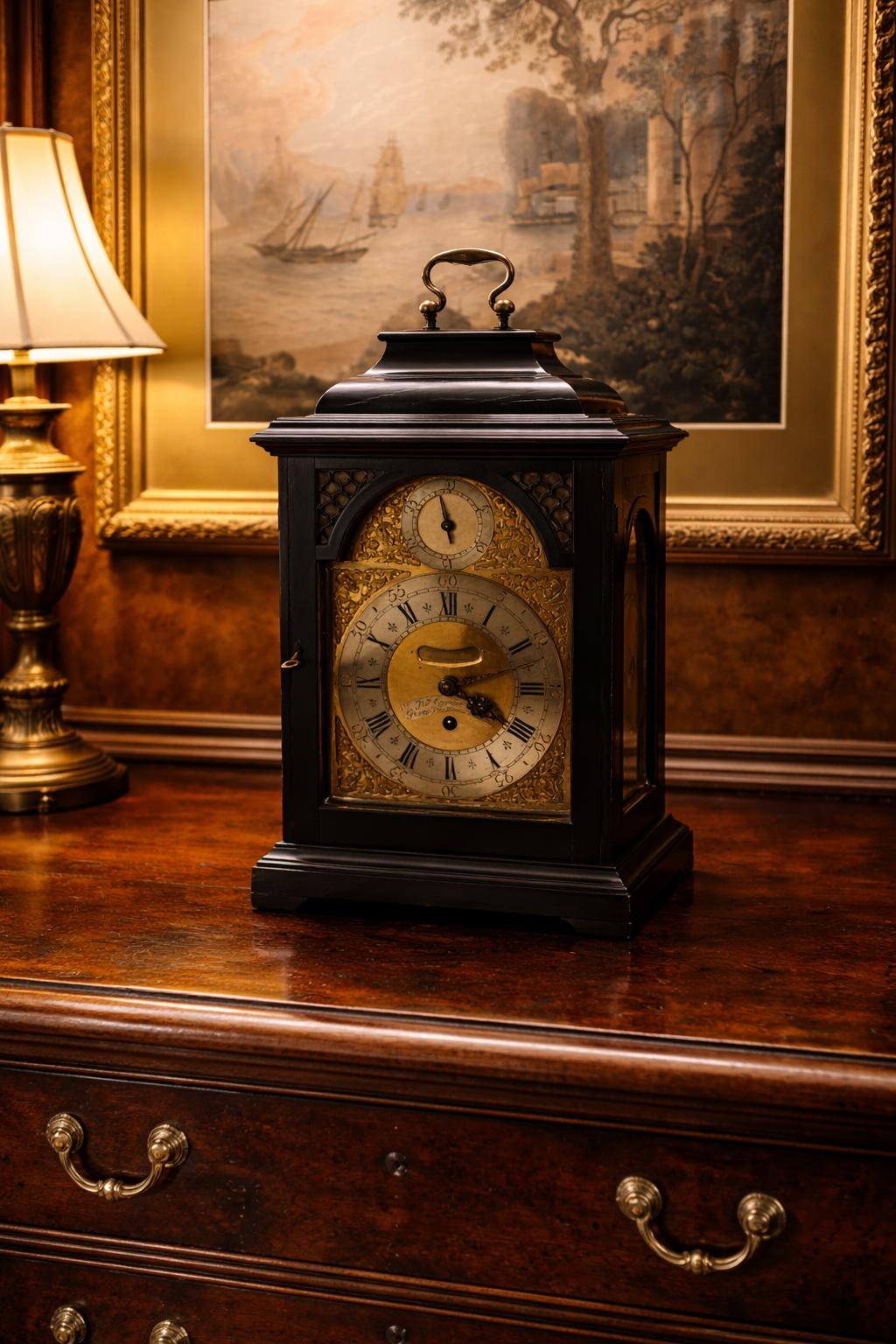 Georgian Fusee Clocks - main image