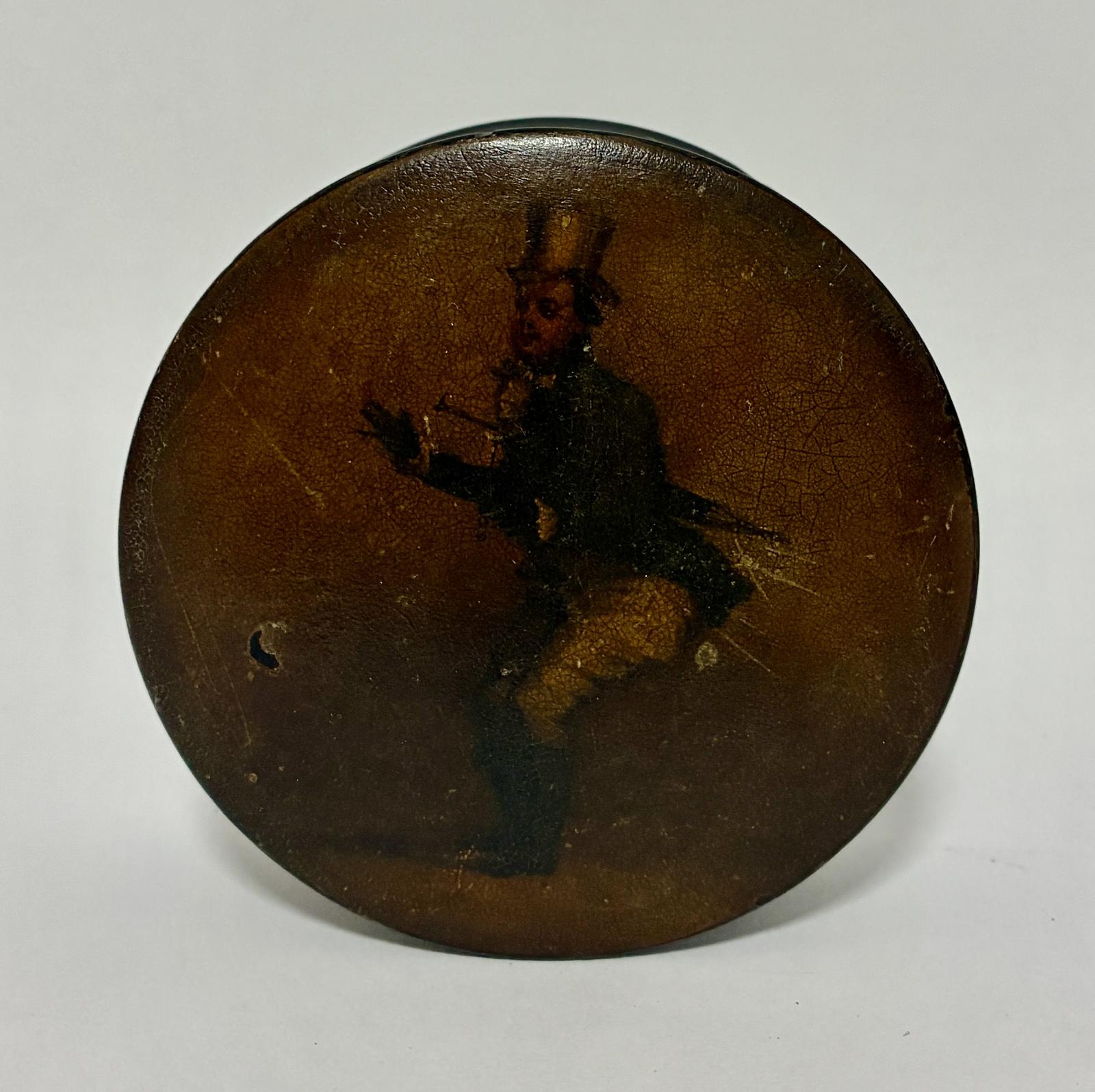 Georgian Papier Mache Table Snuff Box (1 of 11) Georgian Papier Mache Table Snuff Box (1 of 11)