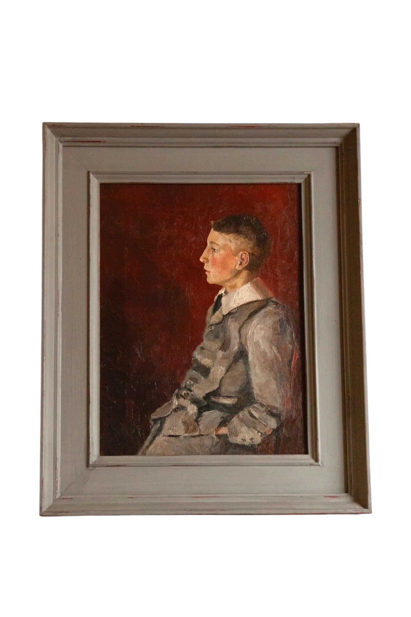 Attributed to William Coldstream, Eton School Boy (1 of 3) Attributed to William Coldstream, Eton School Boy (1 of 3)