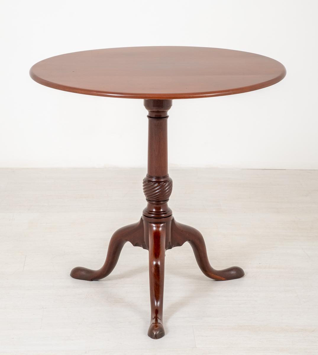 Georgian Mahogany Wine Table (1 of 6)