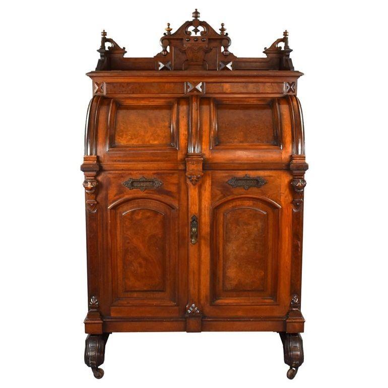 Walnut Wooton Desk Co. "Wells Fargo" Desk (1 of 20)