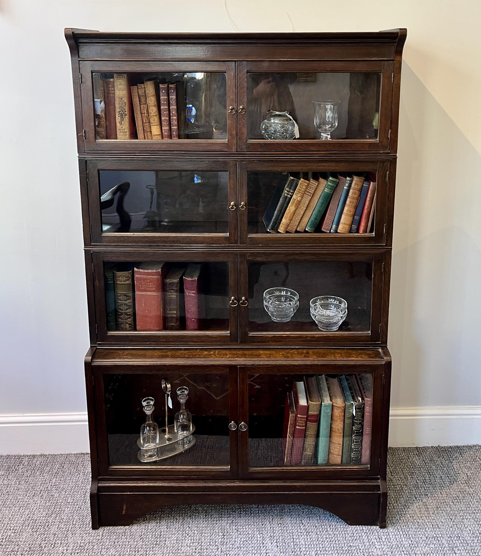 Oak Stacking Barrister's Bookcase (1 of 16) Oak Stacking Barrister's Bookcase (1 of 16)