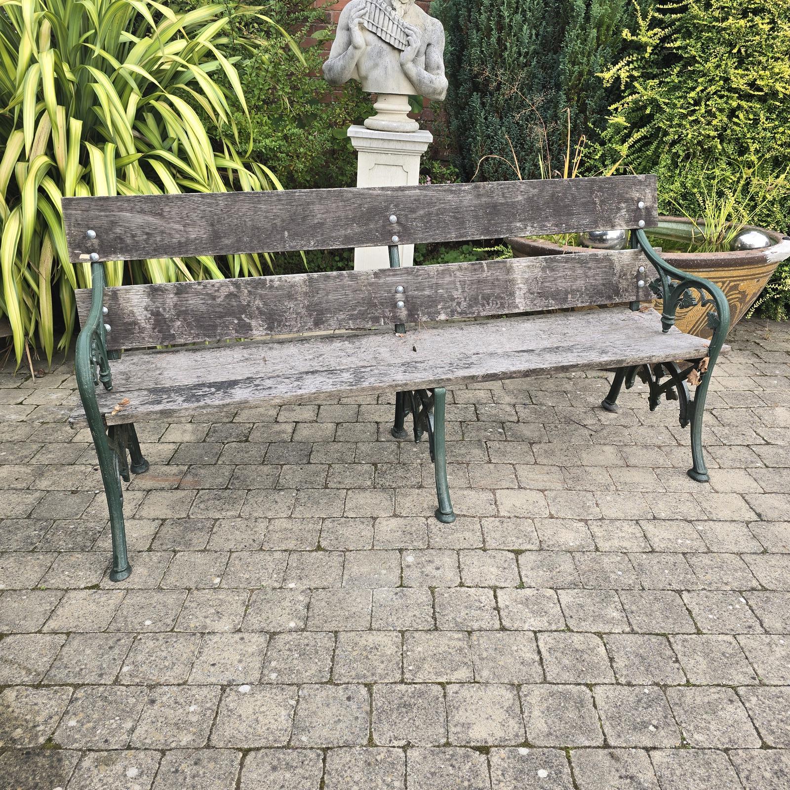 Super Cast Iron Garden Bench (1 of 10) Super Cast Iron Garden Bench (1 of 10)