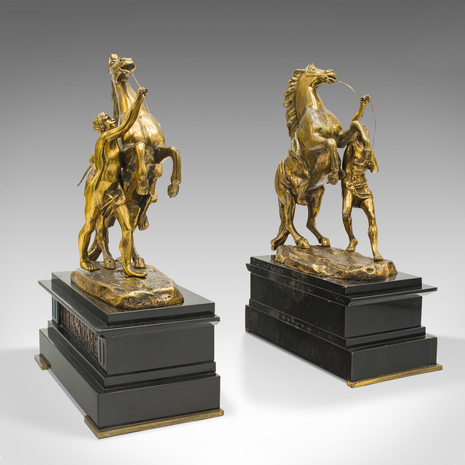Pair of Antique Marly Horse Bookends, French, Grand Tour, Book Rest, Victorian (1 of 12) Pair of Antique Marly Horse Bookends, French, Grand Tour, Book Rest, Victorian (1 of 12)