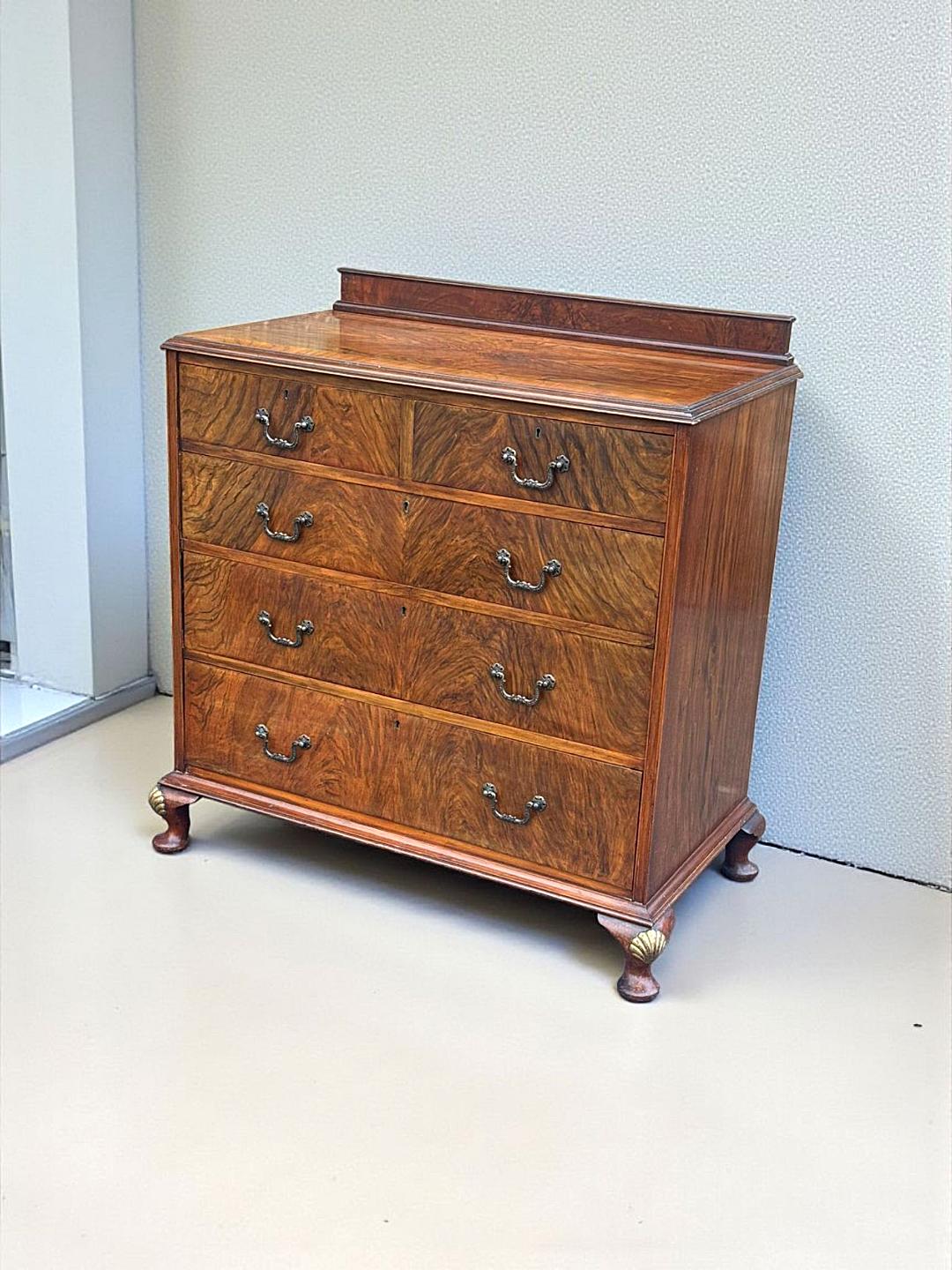 Antique Walnut Chest of Drawers (1 of 11)