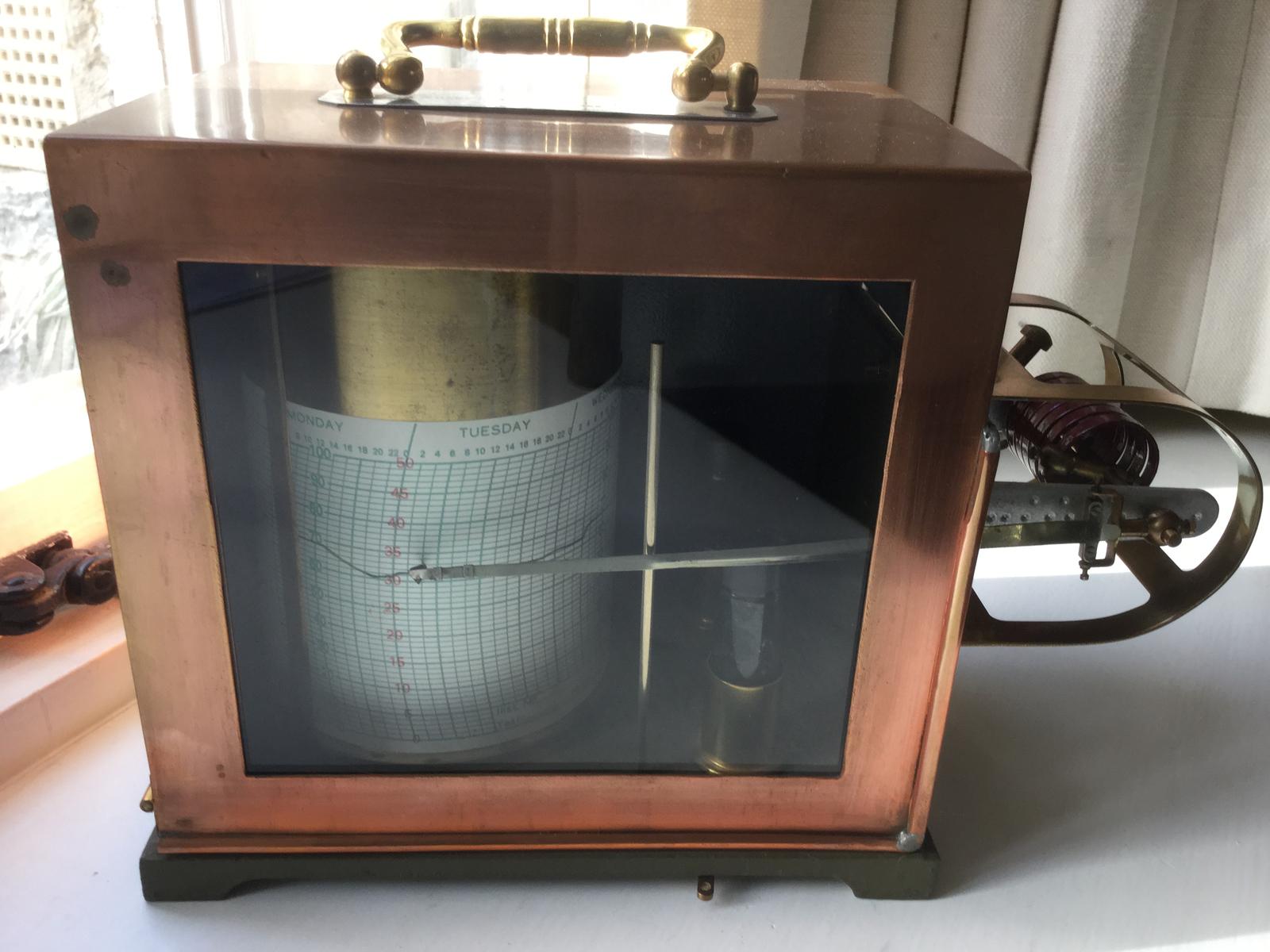 Short & Mason Mid 20th Century Thermograph (1 of 4)