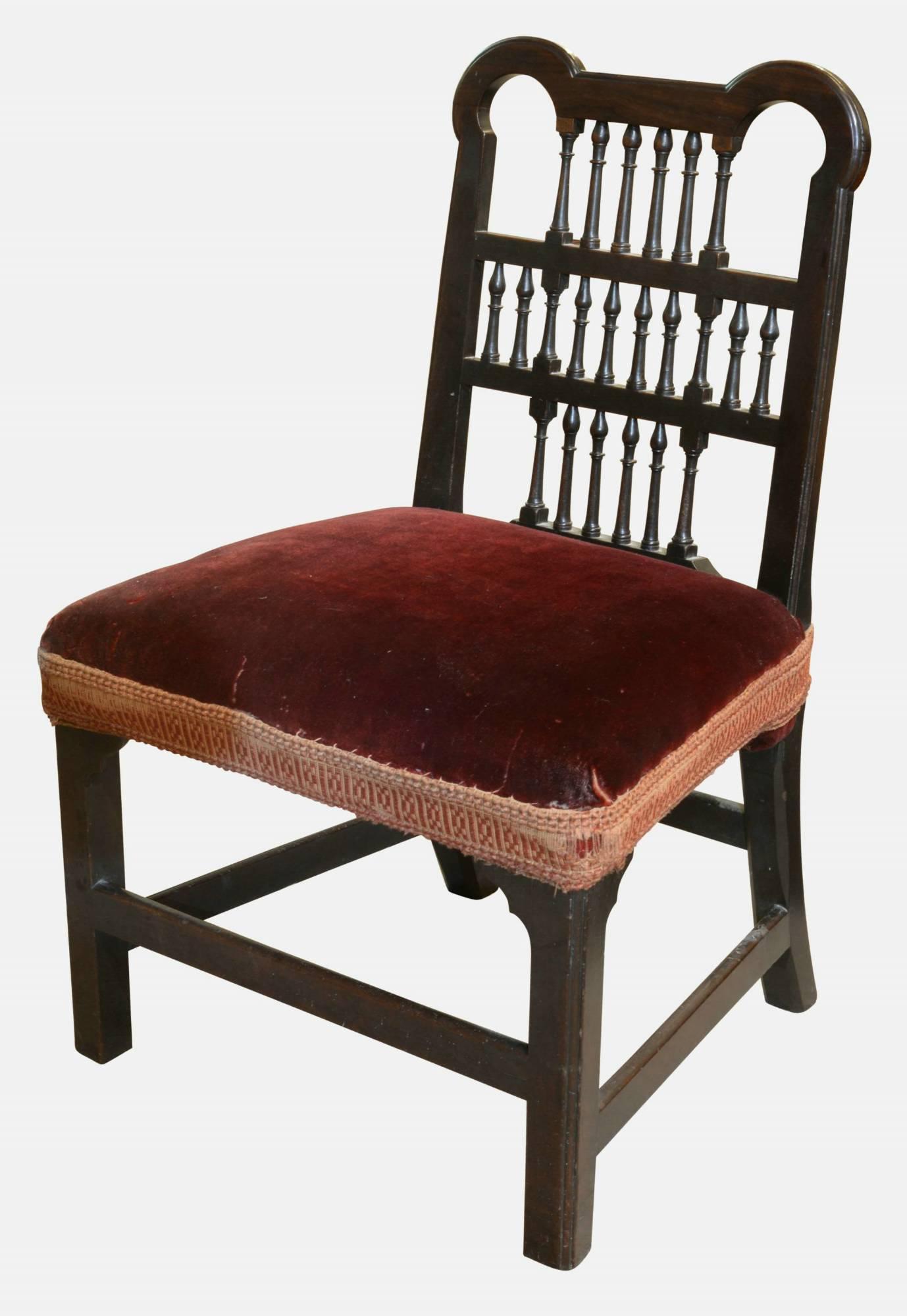 Chippendale Period Spindle Back Chair c.1750 (1 of 1) Chippendale Period Spindle Back Chair c.1750 (1 of 1)