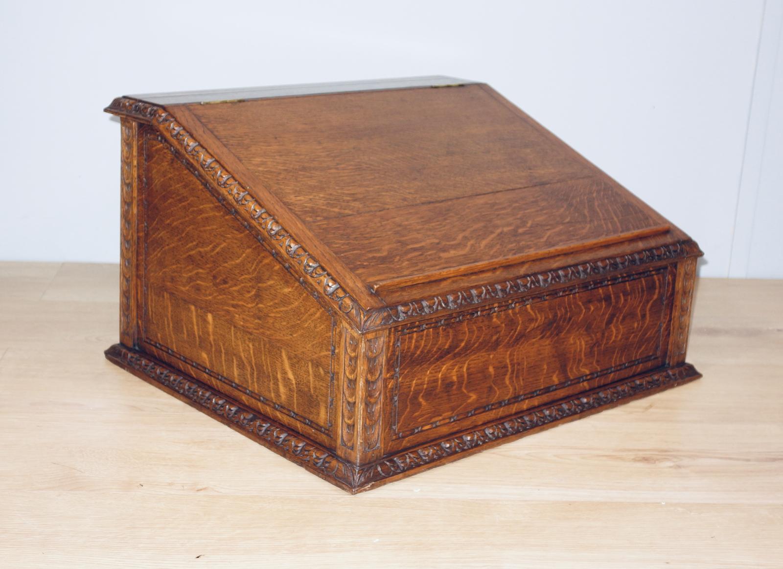 Oak Bible Box Writing Slope (1 of 7) Oak Bible Box Writing Slope (1 of 7)