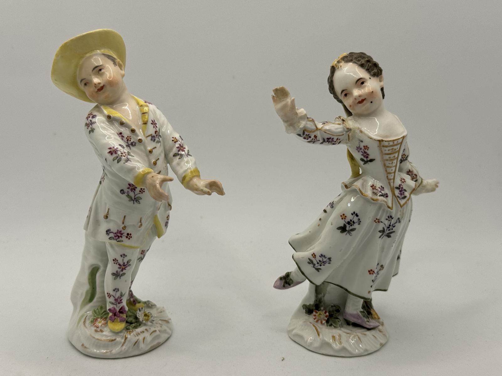 18th Century Meissen Figures "Children Dancing" (1 of 11)