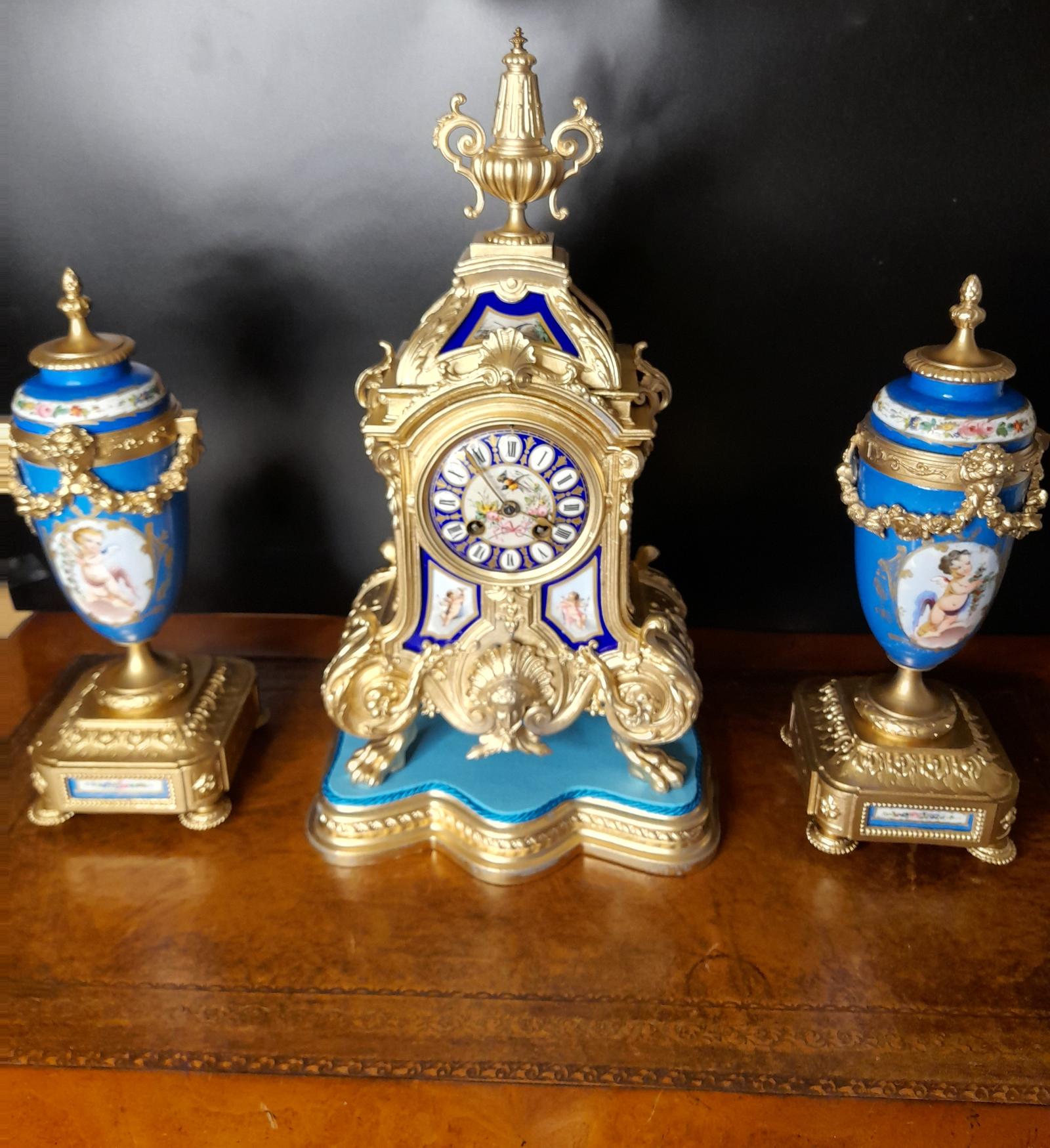 Outstanding Gilt Garniture Set - Vincenti of Paris (1 of 9)