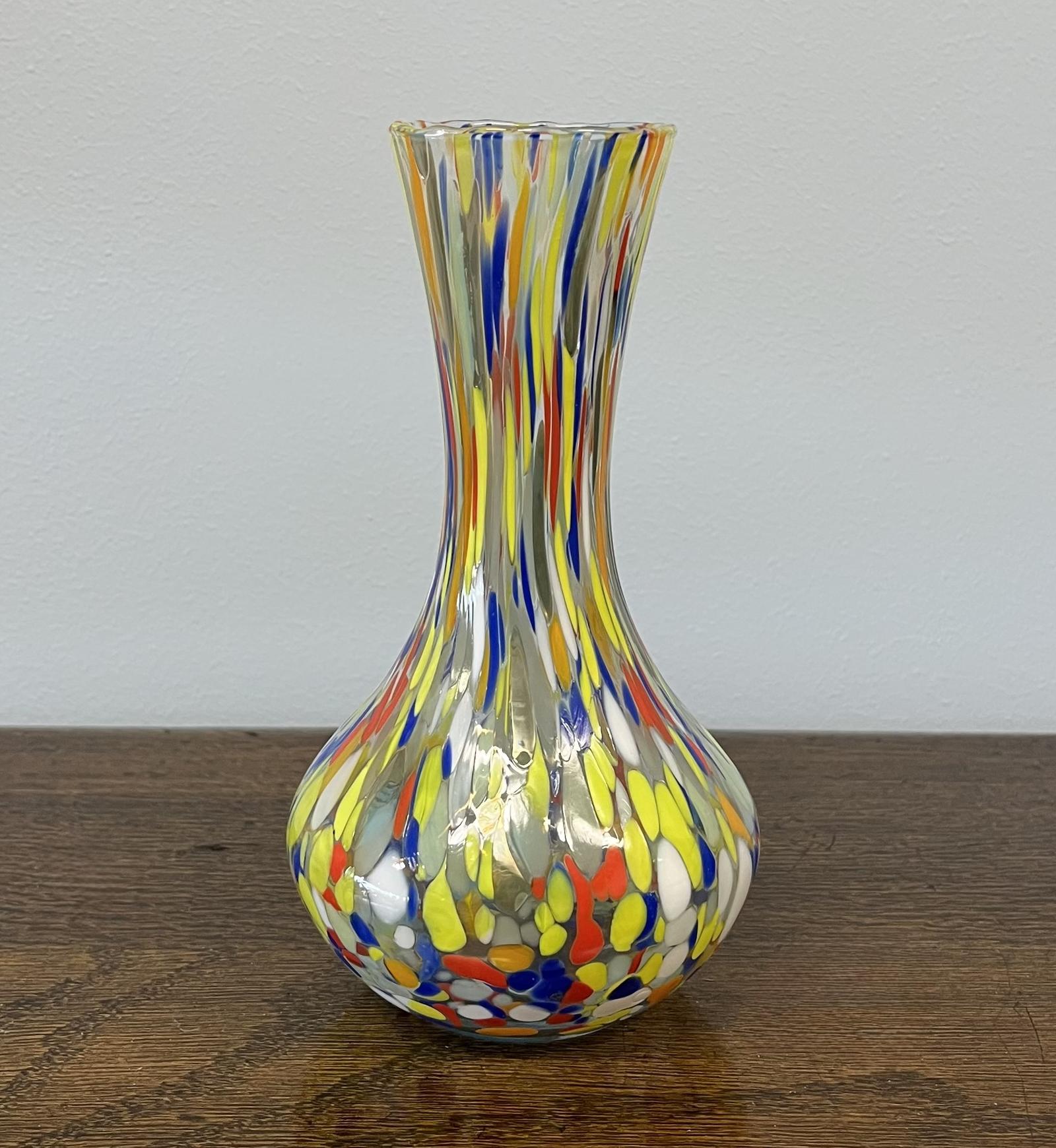 Italian Murano Glass Bud Vase (1 of 1)