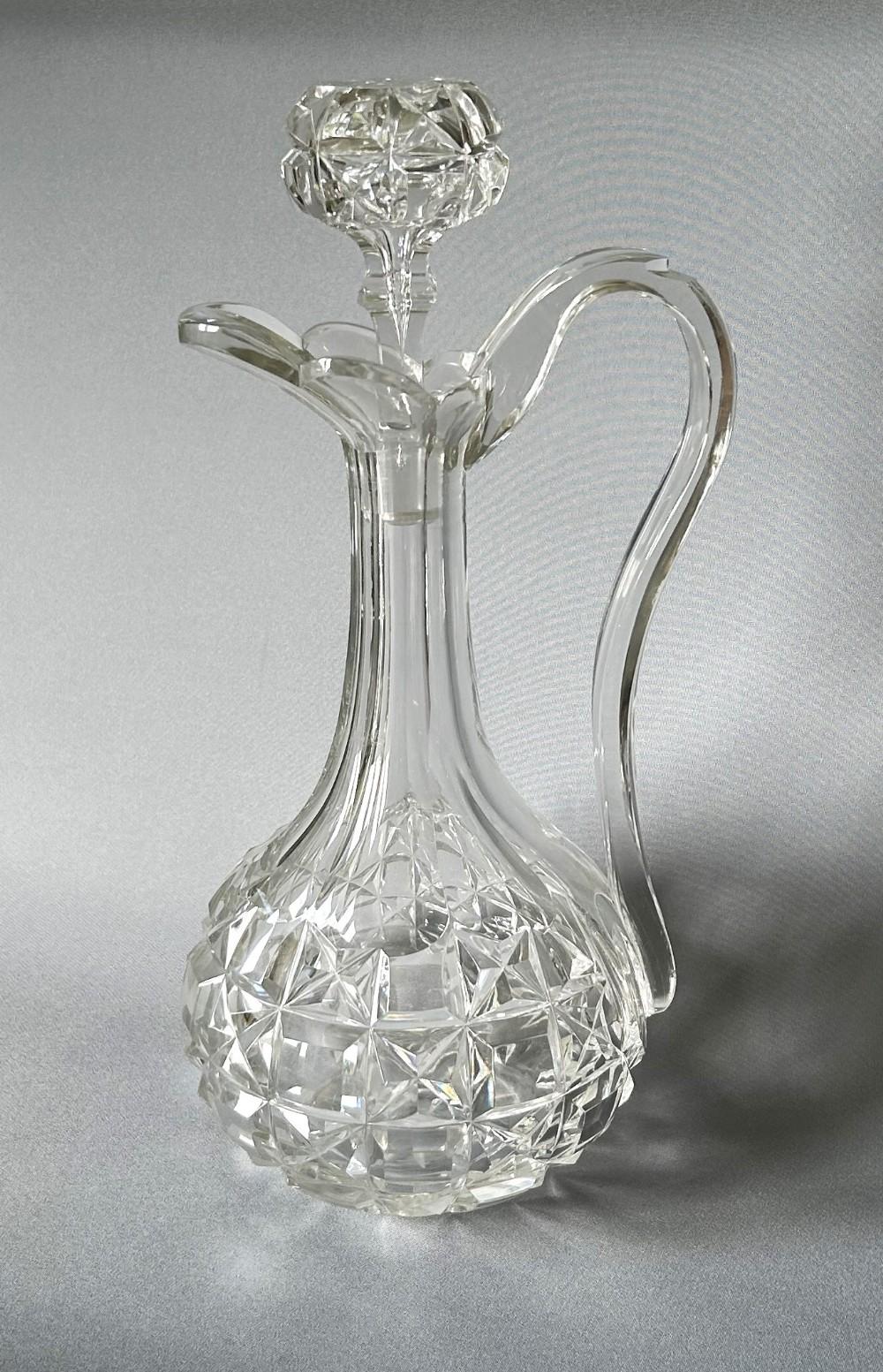 Imposing Large Victorian Cut Glass Claret Jug (1 of 14)