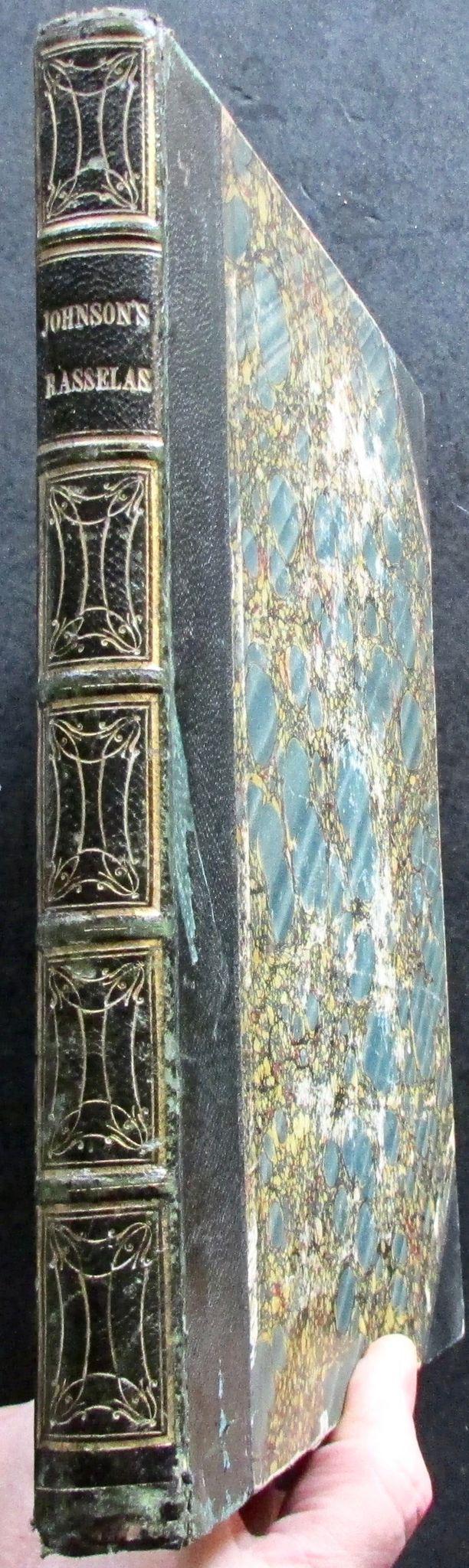 1819 Rasselas by Samuel Johnson Engravings by A Raimbach Leather Binding (1 of 4)