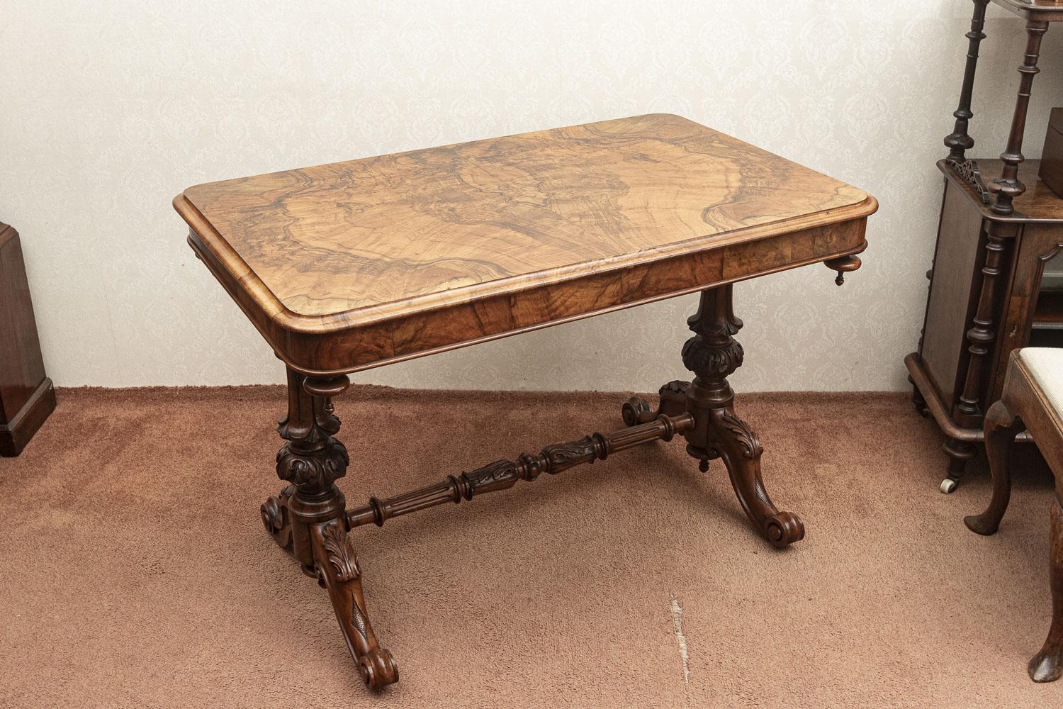 Mid Victorian Stretcher Table (1 of 8)