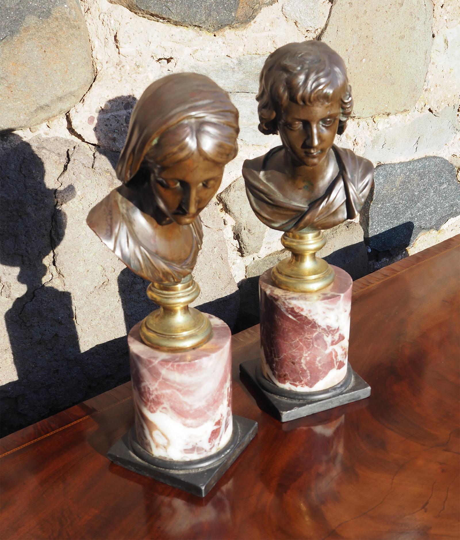 Good Pair of Victorian Bronze Figures (1 of 8) Good Pair of Victorian Bronze Figures (1 of 8)