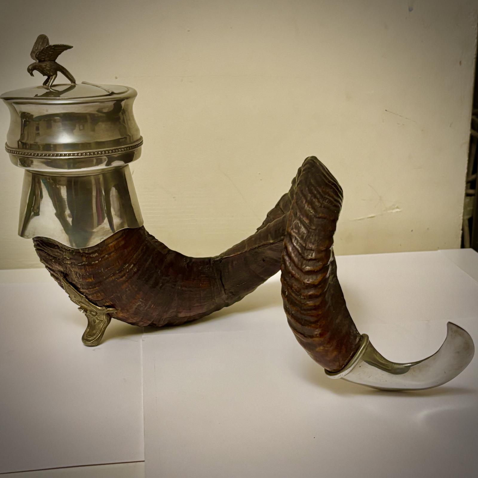 Antique Rams Horn Snuff Mull W & Co Sharrow (1 of 16) Antique Rams Horn Snuff Mull W & Co Sharrow (1 of 16)