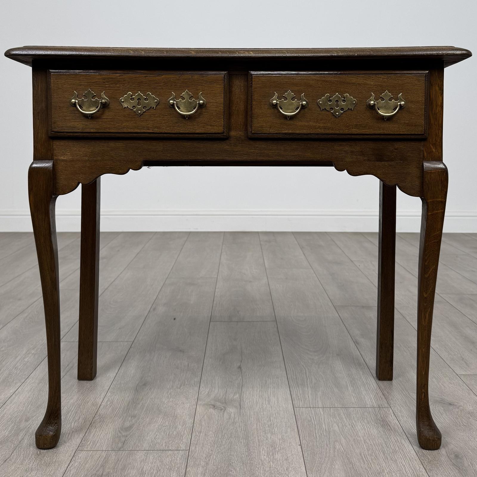 Antique 20th Century Good Quality Side Table in Oak (1 of 11)