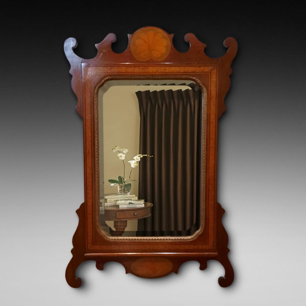 Edwardian Mahogany Chippendale Style Mirror (1 of 5) Edwardian Mahogany Chippendale Style Mirror (1 of 5)