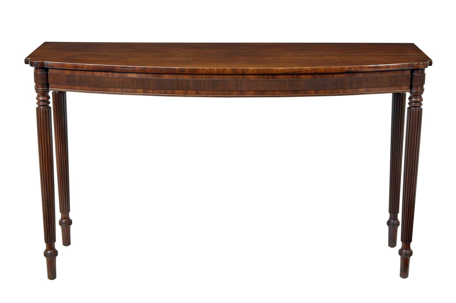 Early 20th Century Mahogany Console Table (1 of 8) Early 20th Century Mahogany Console Table (1 of 8)