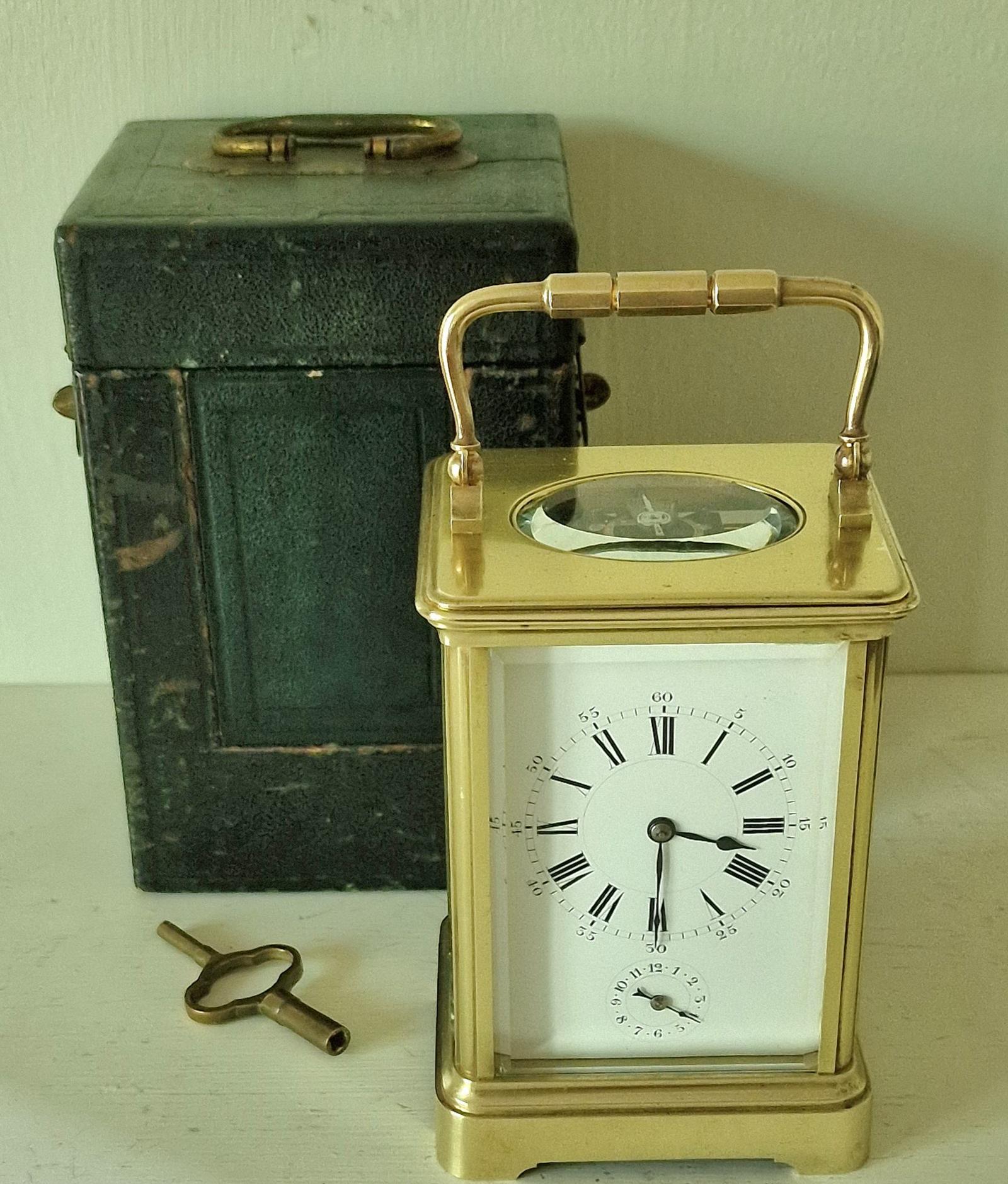 Henri Jacot Striking Carriage Clock & Box (1 of 8) Henri Jacot Striking Carriage Clock & Box (1 of 8)