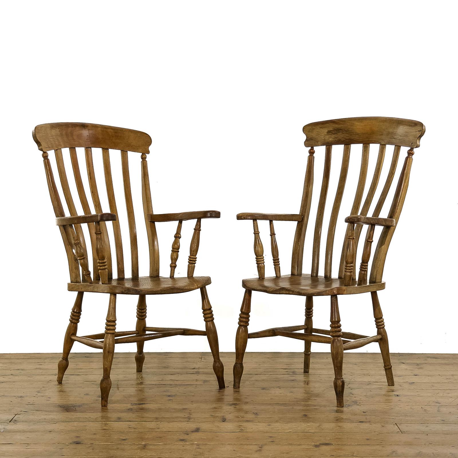 Two Similar Antique Windsor Armchairs (1 of 6) Two Similar Antique Windsor Armchairs (1 of 6)