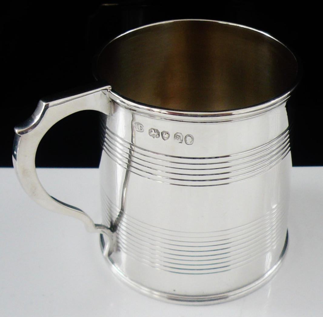 Sterling Silver Mug Tankard - John Evans II - London 1836 (1 of 11) Sterling Silver Mug Tankard - John Evans II - London 1836 (1 of 11)
