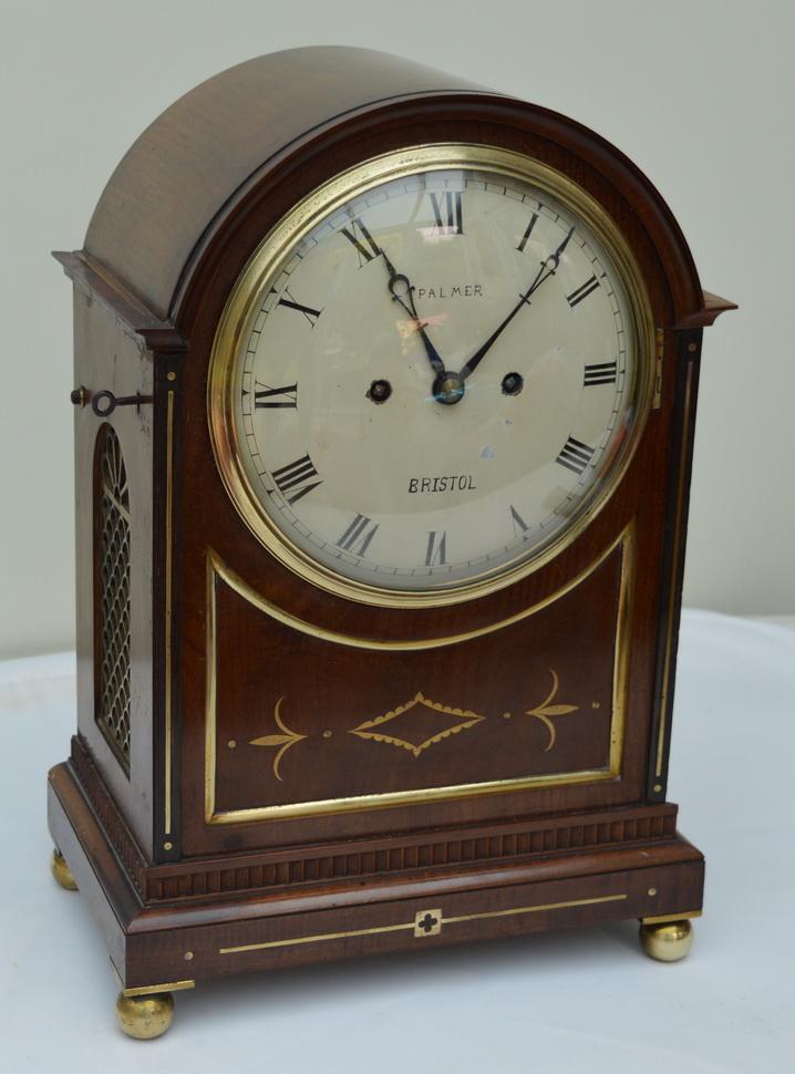 Palmer of Bristol Twin Fusee Bracket Clock / Table Clock (1 of 6)