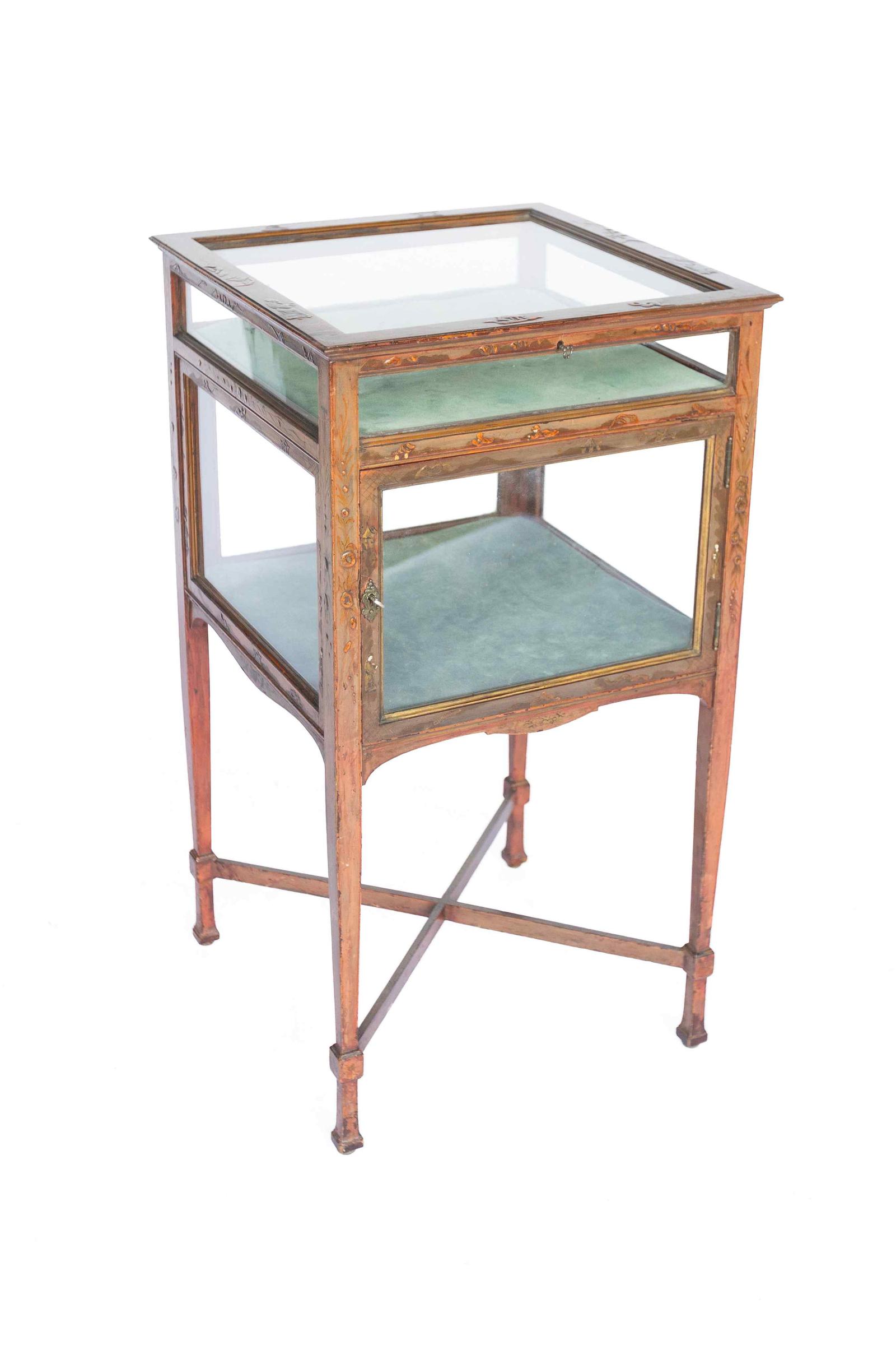 Edwardian Chinoiserie Decorated Bijouterie Cabinet (1 of 5) Edwardian Chinoiserie Decorated Bijouterie Cabinet (1 of 5)