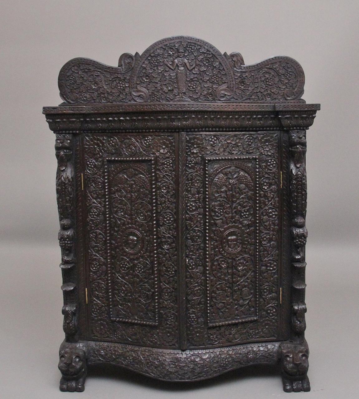 19th Century Anglo Indian Cabinet (1 of 13) 19th Century Anglo Indian Cabinet (1 of 13)