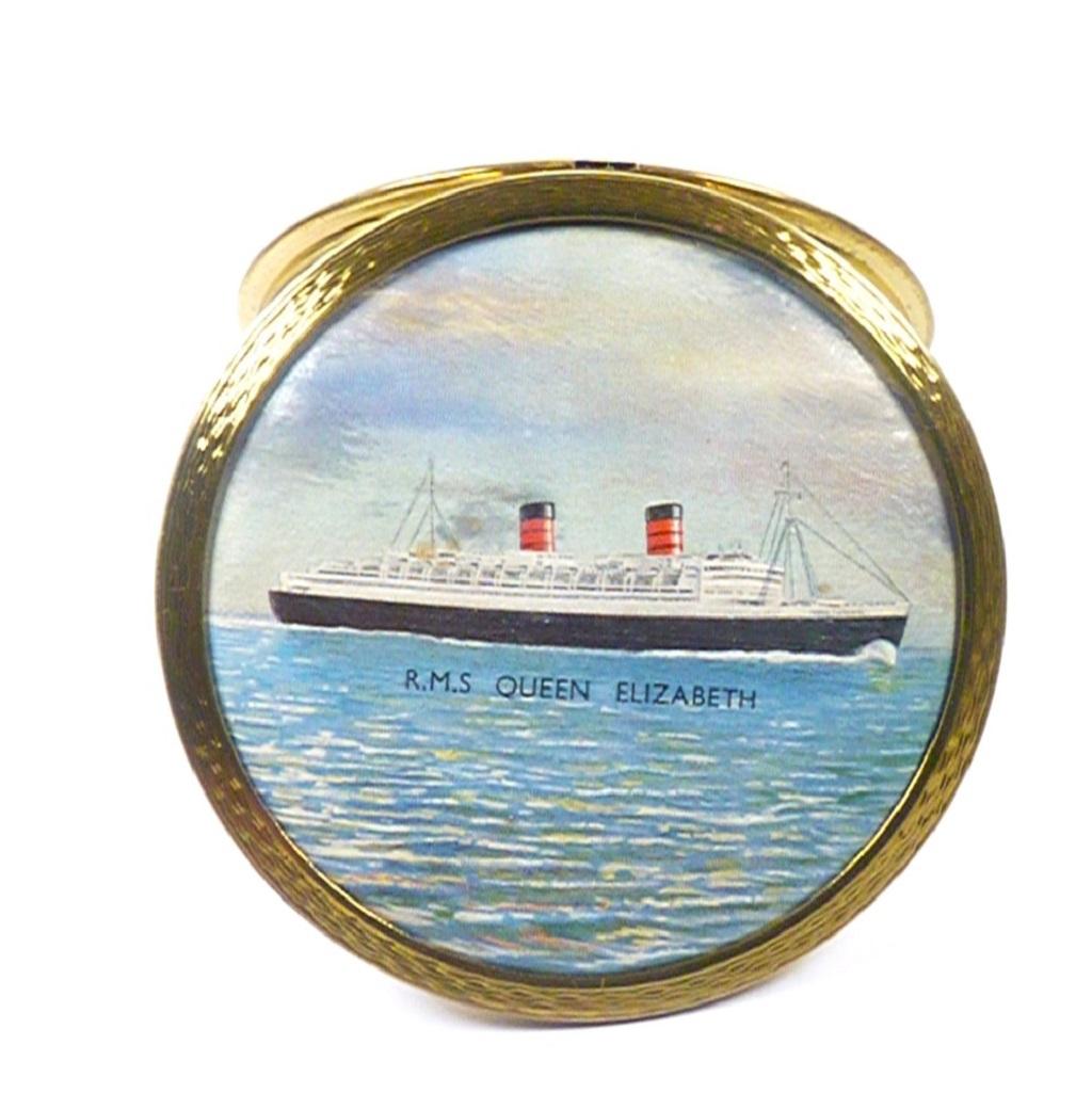 Vintage Stratton Boat Loose Foundation Powder Compact (1 of 9)