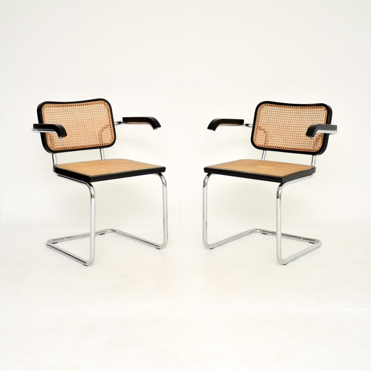 Pair of Vintage Italian Cesca Dining Chairs (1 of 11)