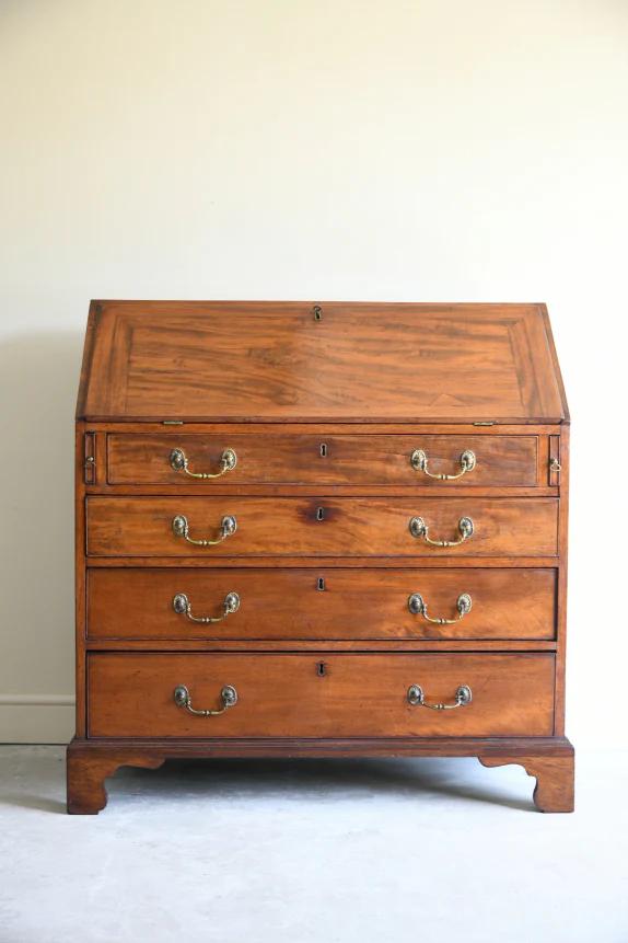 Georgian Mahogany Writing Bureau (1 of 12)