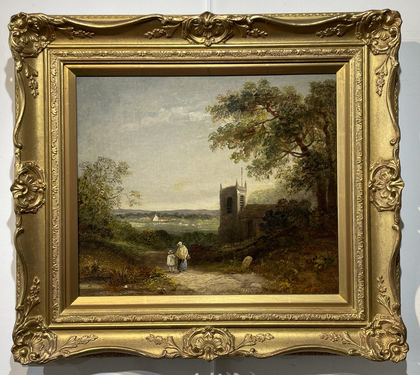 Good English Rural Landscape Oil Painting (1 of 7) Good English Rural Landscape Oil Painting (1 of 7)