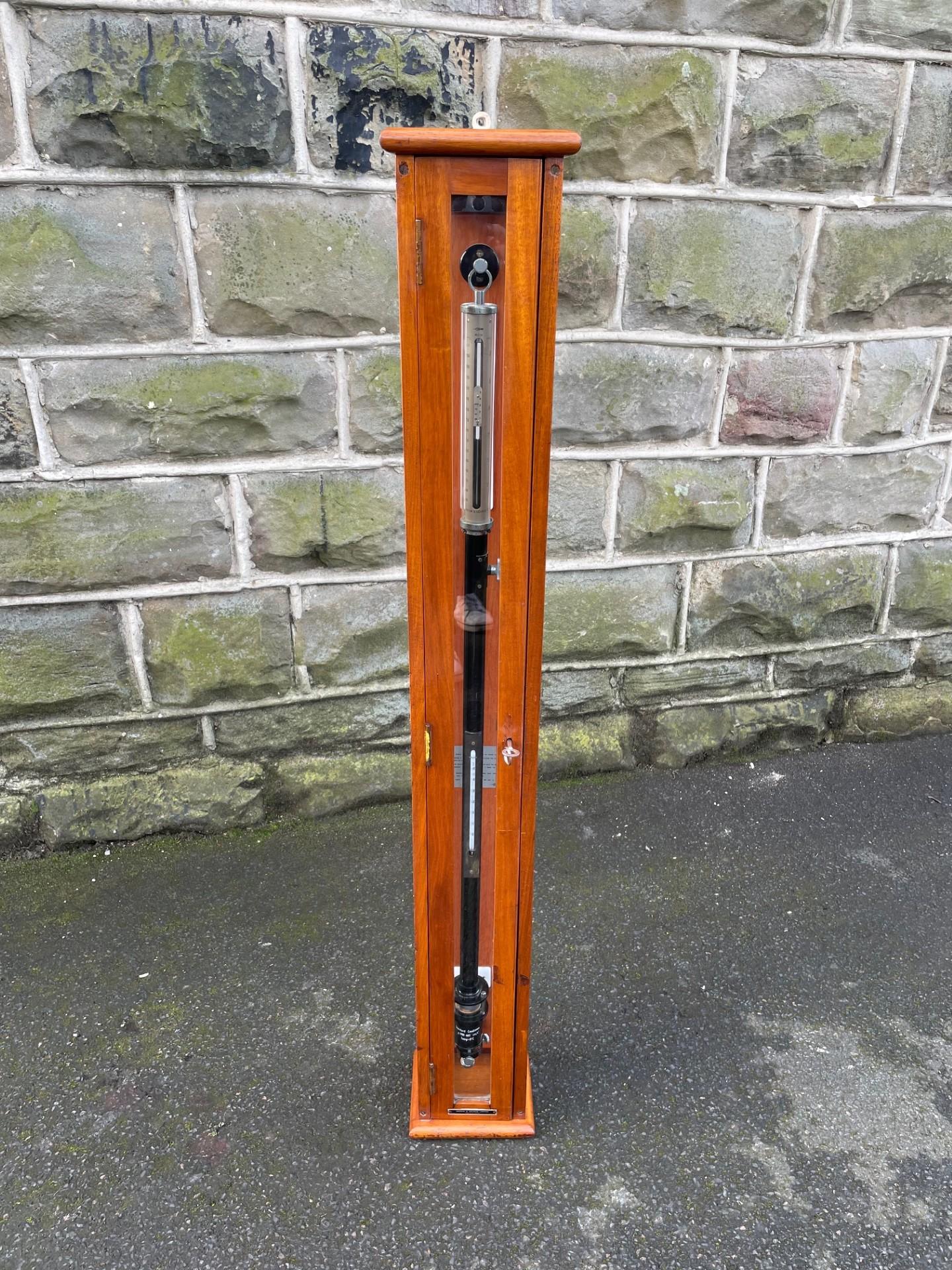 Walnut Cased Scientific Stick Barometer (1 of 12)
