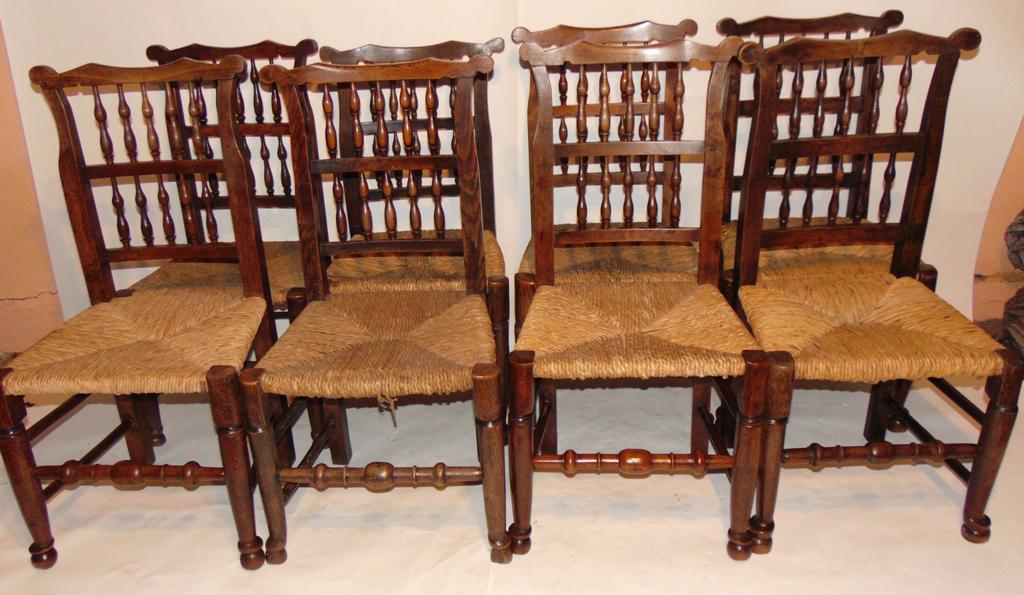 Set Of Lancashire Ladder Back Dining Chairs (1 of 7) Set Of Lancashire Ladder Back Dining Chairs (1 of 7)