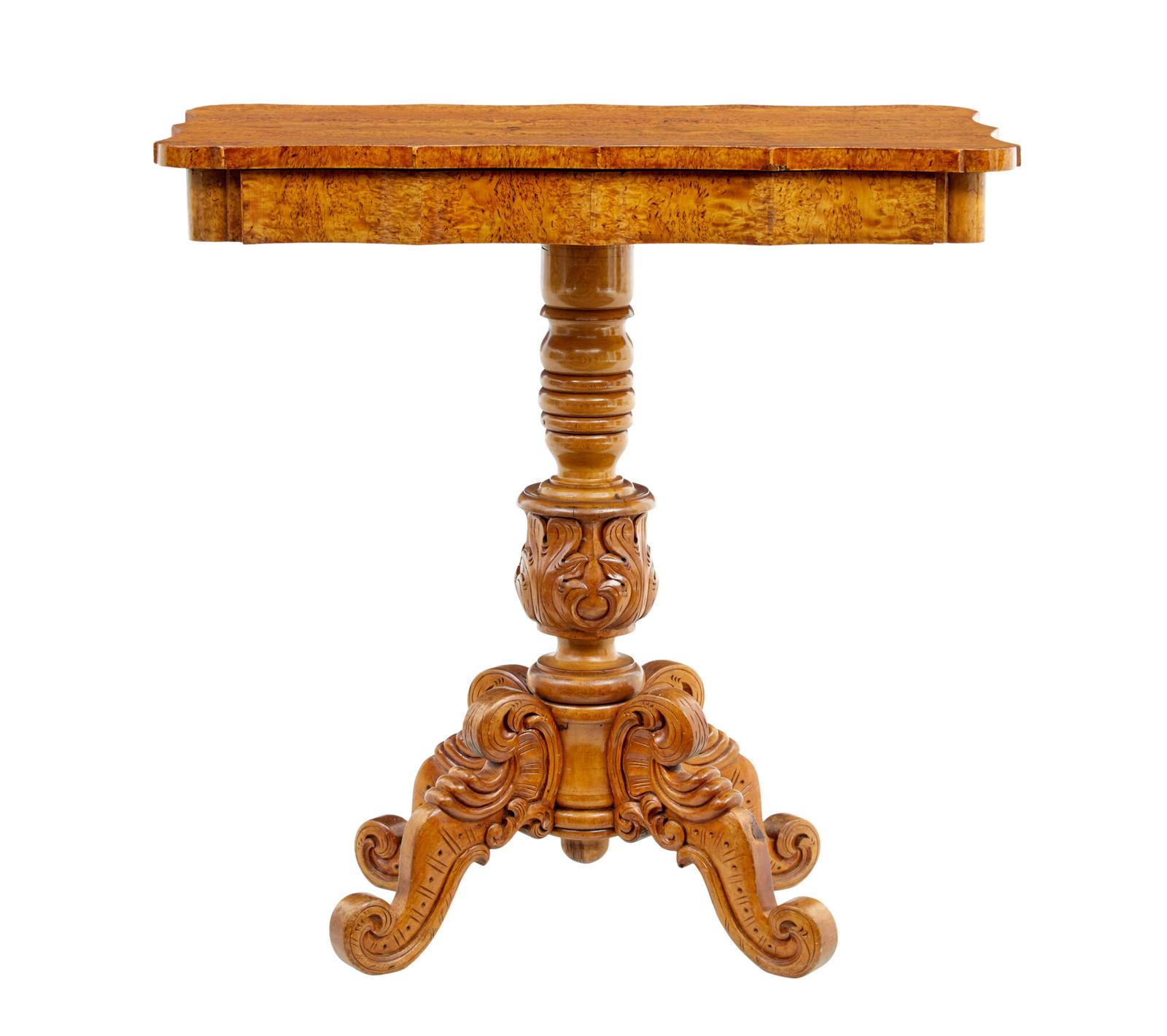 19th Century Swedish Birch Root Shaped Occasional Table (1 of 6) 19th Century Swedish Birch Root Shaped Occasional Table (1 of 6)