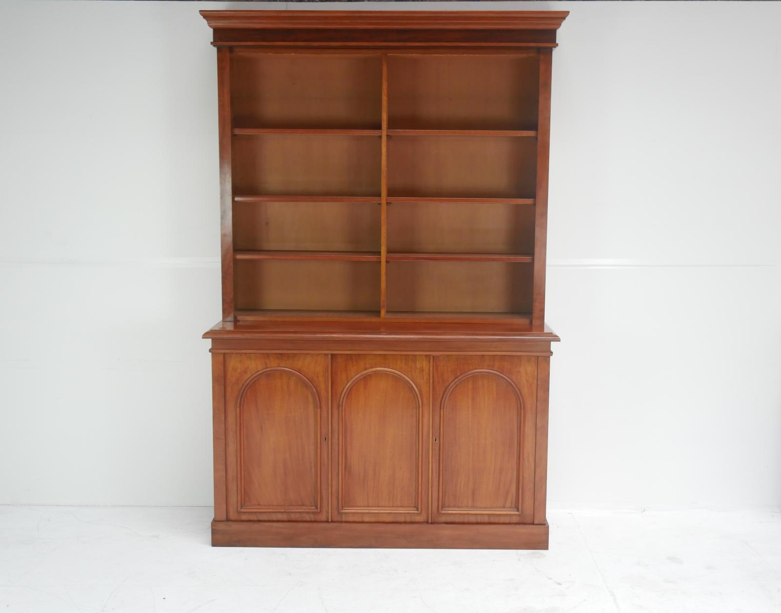 19th Century Scottish Mahogany Bookcase (1 of 17)