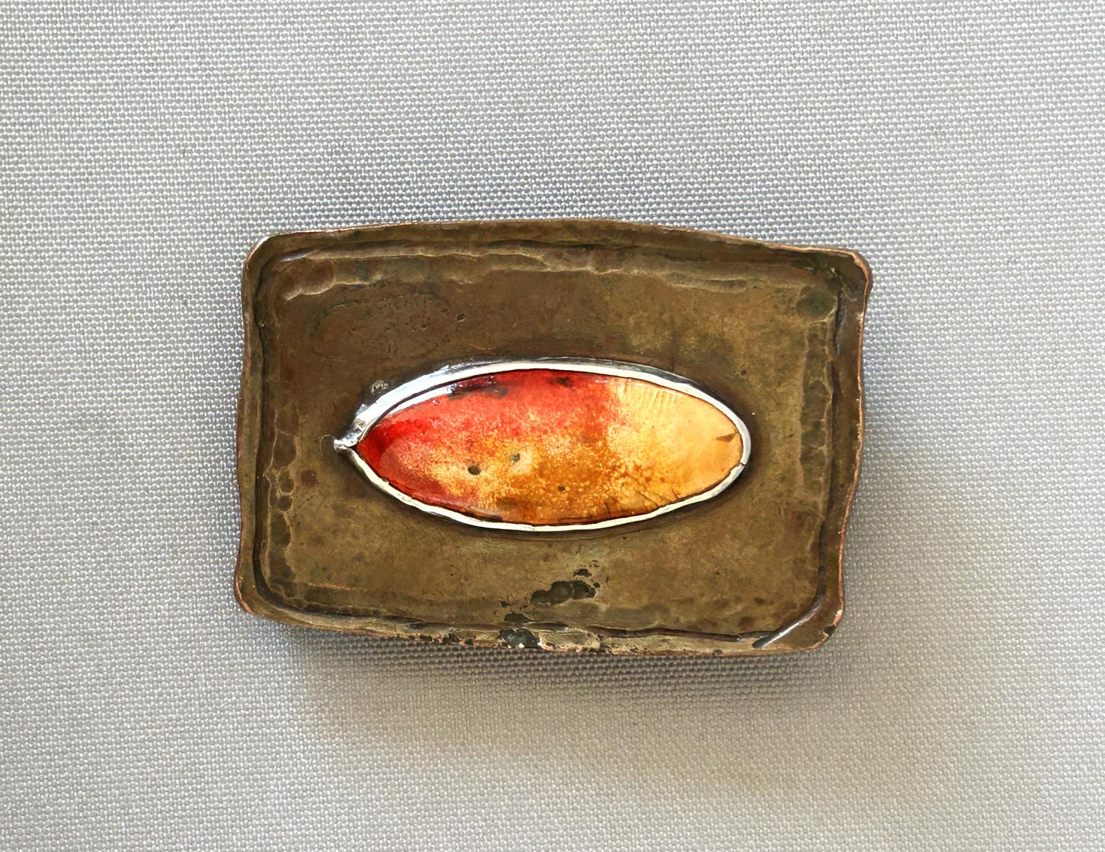 Arts & Crafts Enamel Brooch/buckle (1 of 5)